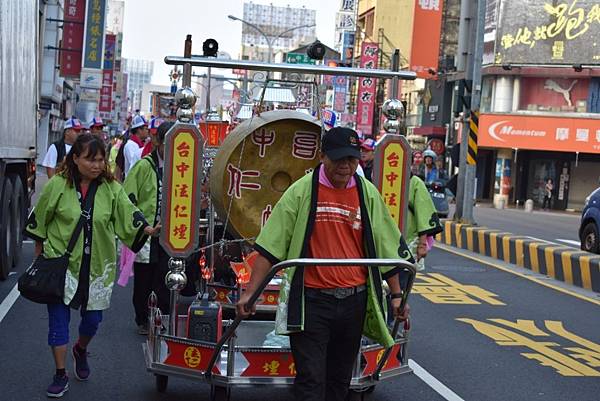 戊戌年台南善化慶順境 中壇元帥 往台南四安境頂太子沙淘宮謁祖進香