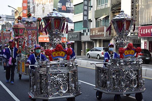 戊戌年台南善化慶順境 中壇元帥 往台南四安境頂太子沙淘宮謁祖進香