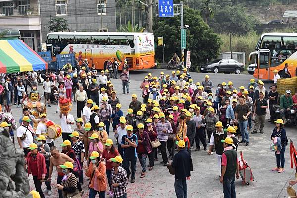 戊戌年高雄市大樹區興山里北極殿 北極玄天上帝 往嘉義竹崎沙坑真武宮會香