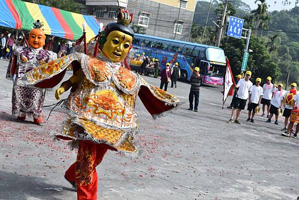 戊戌年高雄市大樹區興山里北極殿 北極玄天上帝 往嘉義竹崎沙坑真武宮會香