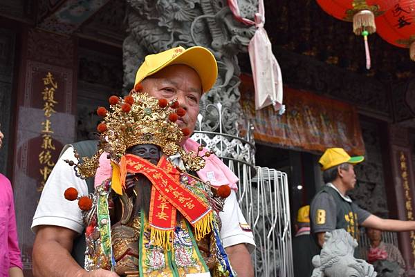 戊戌年高雄市大樹區興山里北極殿 北極玄天上帝 往嘉義竹崎沙坑真武宮會香