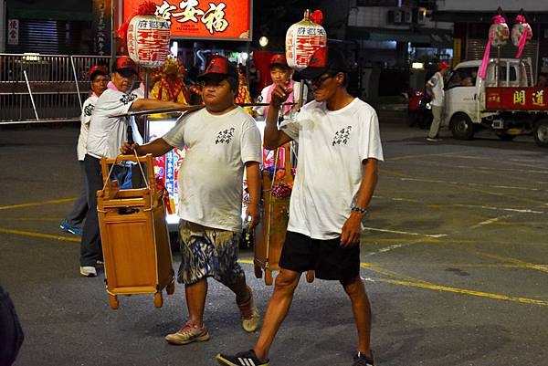 己亥年嘉邑代天巡府福安館 吳府千歲 中壇元帥 往南鯤鯓代天府 新營太子宮謁祖進香恭請鯤鯓王入諸羅城繞境