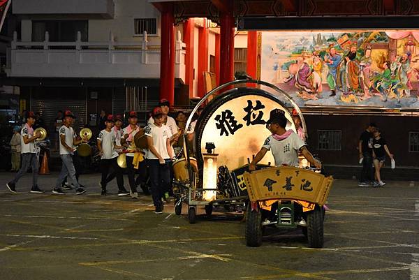 己亥年嘉邑代天巡府福安館 吳府千歲 中壇元帥 往南鯤鯓代天府 新營太子宮謁祖進香恭請鯤鯓王入諸羅城繞境