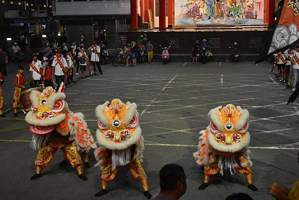 己亥年嘉邑代天巡府福安館 吳府千歲 中壇元帥 往南鯤鯓代天府 新營太子宮謁祖進香恭請鯤鯓王入諸羅城繞境