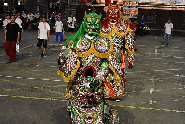 己亥年嘉邑代天巡府福安館 吳府千歲 中壇元帥 往南鯤鯓代天府 新營太子宮謁祖進香恭請鯤鯓王入諸羅城繞境