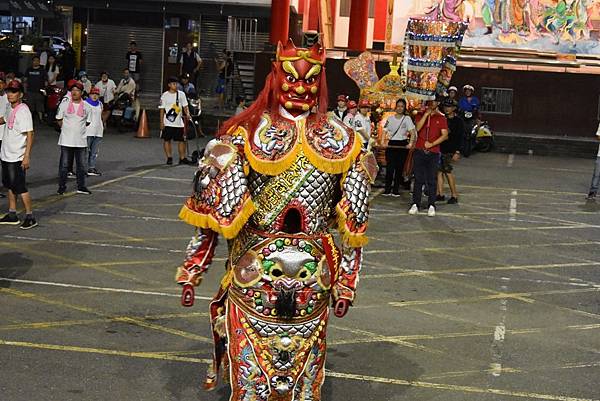 己亥年嘉邑代天巡府福安館 吳府千歲 中壇元帥 往南鯤鯓代天府 新營太子宮謁祖進香恭請鯤鯓王入諸羅城繞境