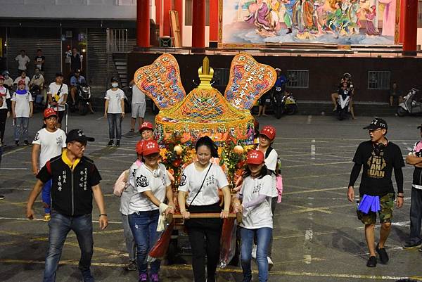 己亥年嘉邑代天巡府福安館 吳府千歲 中壇元帥 往南鯤鯓代天府 新營太子宮謁祖進香恭請鯤鯓王入諸羅城繞境