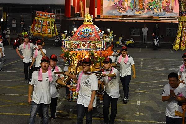 己亥年嘉邑代天巡府福安館 吳府千歲 中壇元帥 往南鯤鯓代天府 新營太子宮謁祖進香恭請鯤鯓王入諸羅城繞境