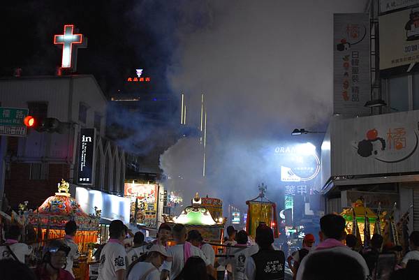 己亥年嘉邑代天巡府福安館 吳府千歲 中壇元帥 往南鯤鯓代天府 新營太子宮謁祖進香恭請鯤鯓王入諸羅城繞境