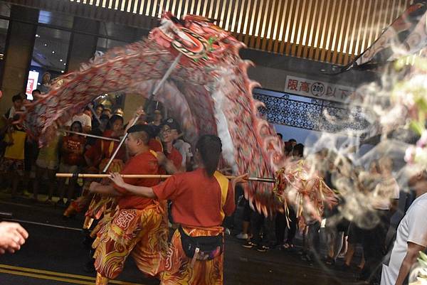 己亥年嘉邑代天巡府福安館 吳府千歲 中壇元帥 往南鯤鯓代天府 新營太子宮謁祖進香恭請鯤鯓王入諸羅城繞境