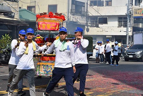 己亥年嘉義民生社區二聖宮建宮二十周年慶暨往笨港口港口宮謁祖回鑾遶境大典