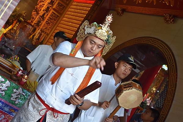 庚子年臺中大甲 王家 保安廣澤尊王 三太保 往台南南勢街西羅殿開光啟靈