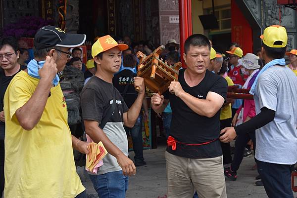 庚子年嘉義牛墟尾西安宮安溪城隍爺往鹿草中寮安溪城隍廟謁祖進香