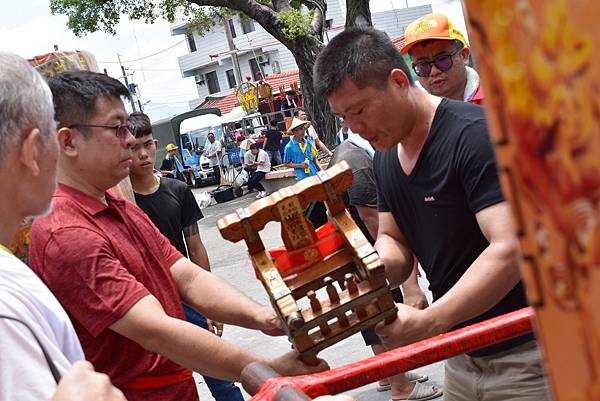 庚子年嘉義牛墟尾西安宮安溪城隍爺往鹿草中寮安溪城隍廟謁祖進香