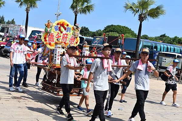 庚子年嘉義水上劉家 池府千歲 往南鯤鯓代天府謁祖進香