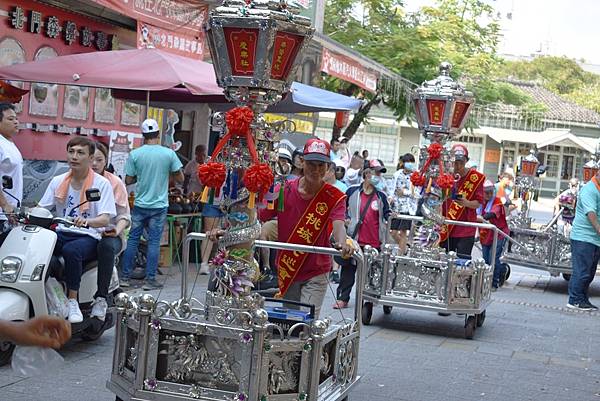 庚子年嘉義黎山聖南宮 雷震玖賢童子 往嘉義黎山聖賢宮謁祖進香