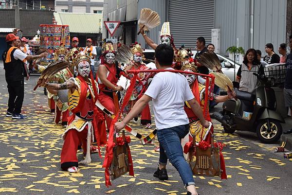 庚子年嘉義民雄鎮靈會 吳府千歲 往台南南廠水門宮會香 南鯤鯓代天府謁祖進香回鑾遶境大典