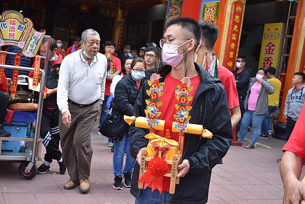 庚子年台南閭山協法壇 閭山教主 往 開基玉皇宮 覲朝進香