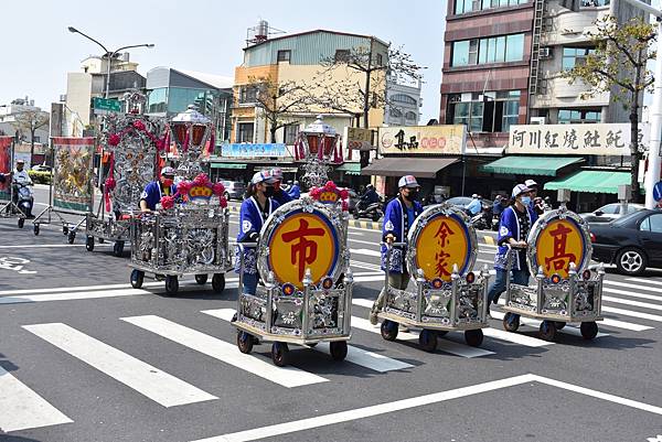 辛丑年高雄市 余家 觀音佛祖 范府千歲 中壇元帥往南廠保安宮謁祖進香三載圓科