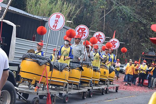 辛丑年嘉義竹崎獅埜村保安宮 保生大帝 巡庄遶境