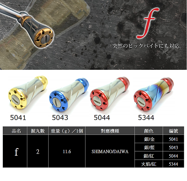 f系列~鈦合金輕量化握丸