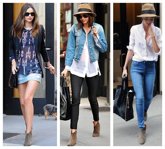 The-Art-of-Accessorizing-from-HelenHou_com-Miranda-Kerr-paired-her-Isabel-Marant-Isabel-Marant-booties-with-a-variety-of-denim-pieces