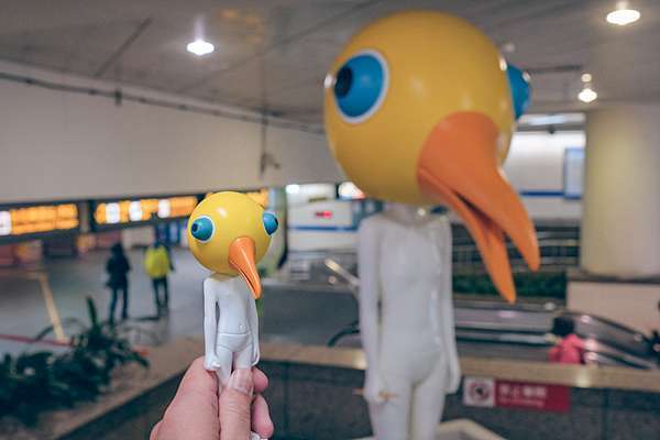 亂開箱 北車鳥人公仔 鳥人愛維斯 夢遊daydream 阿宅亂拍照 痞客邦