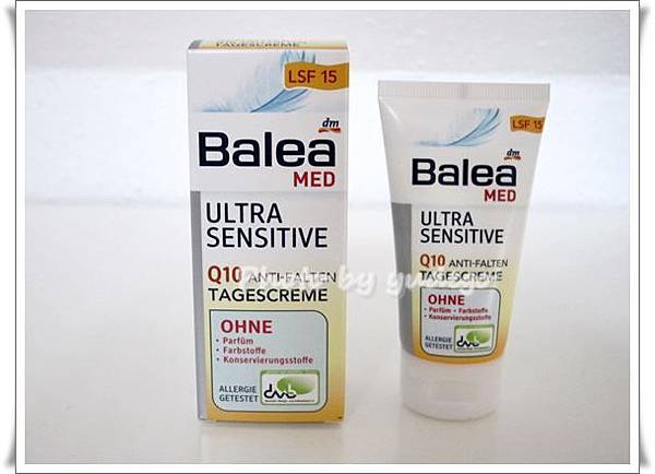 Balea  Q10抗皺防曬保濕日霜-超敏感型肌膚適用