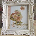 Victorian style photo frame