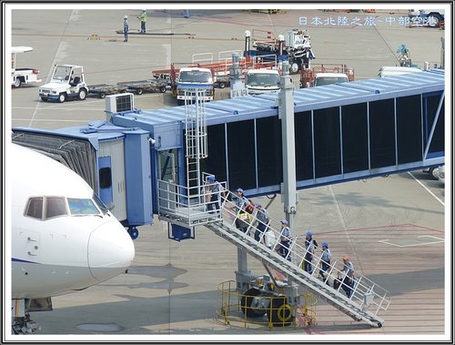 2012日本北陸之旅~中部國際機場看飛機起降&機上簡餐 11