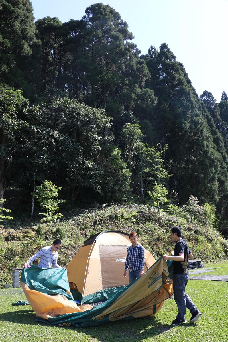 ▌森林人第02露▌新竹尖石-森林海露營區。Coleman新居落成