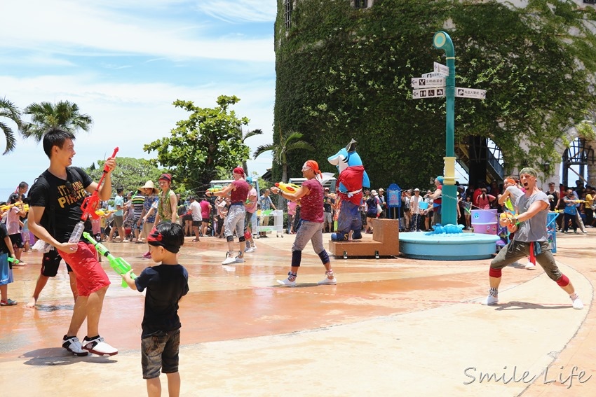 ▌花蓮景點▌暑假親子必訪「遠雄海洋公園」奇幻冒險 海盜水花派對