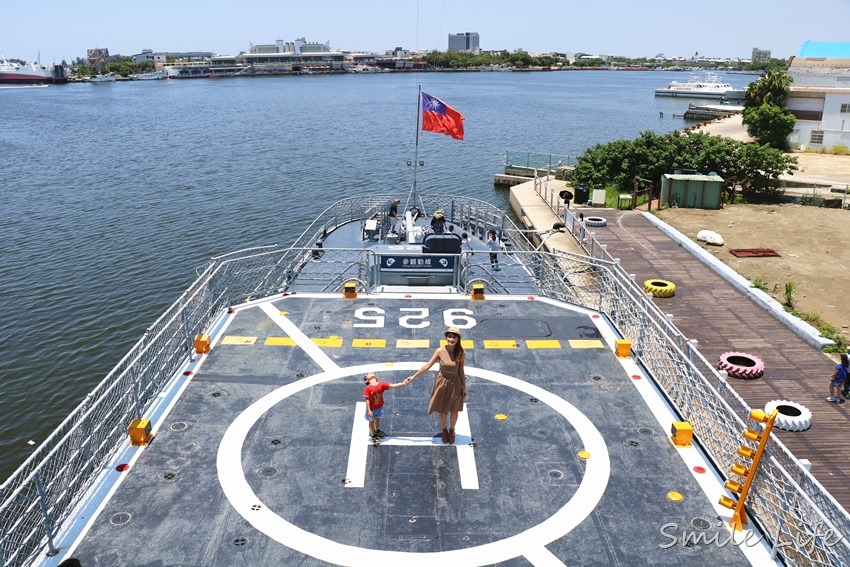 ▌台南景點▌IG打卡熱點。與小鮮肉定情碼頭「安平德陽艦軍艦博物館」