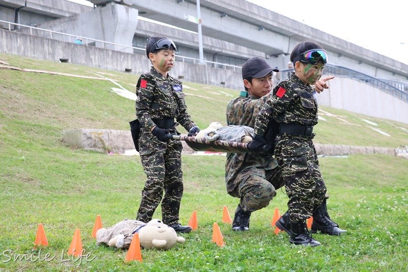 ▌小職人體驗營▌小兵日記兒童軍事體驗營2-全台首梯海軍陸戰隊 叢林野戰精銳部隊