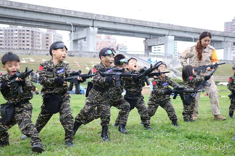 ▌小職人體驗營▌小兵日記兒童軍事體驗營2-全台首梯海軍陸戰隊 叢林野戰精銳部隊