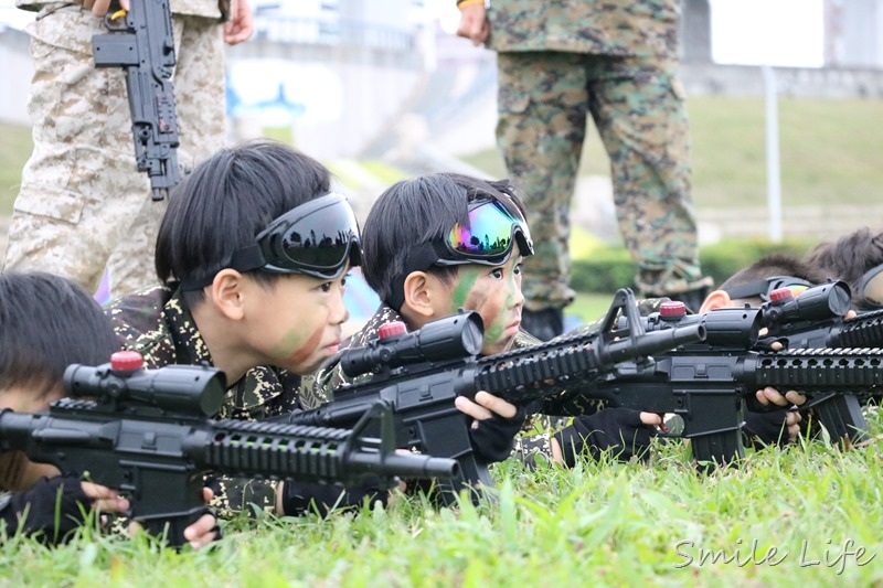 ▌小職人體驗營▌小兵日記兒童軍事體驗營2-全台首梯海軍陸戰隊 叢林野戰精銳部隊