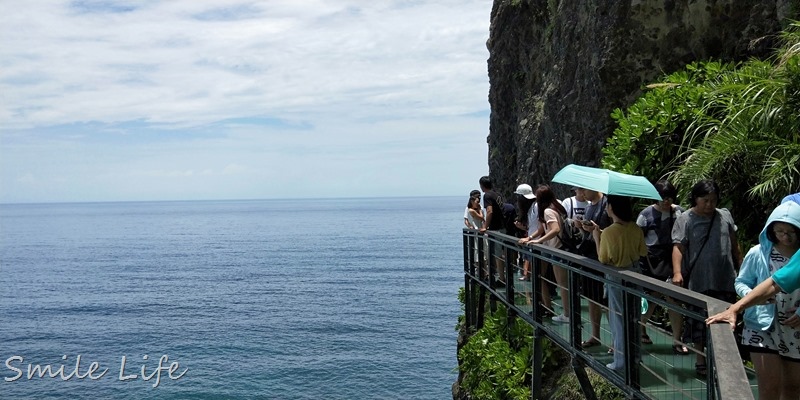 ▌花蓮景點▌全台唯一海上天空步道「親不知子天空步道」。玻璃棧道挑戰你的視覺