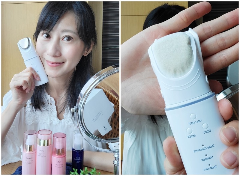 想要一天天更美麗，先讓毛孔變乾淨！「日本Home Esthe脈衝離子多功能美容儀」導出平常清潔不到的深層汙垢，後續保養才有意義