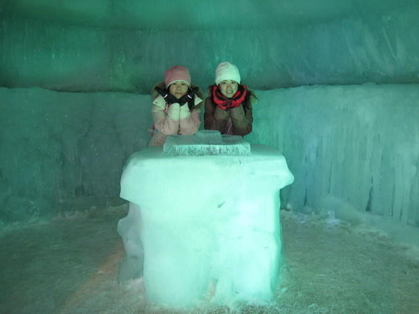 雪屋裡面其實很溫暖ㄝ