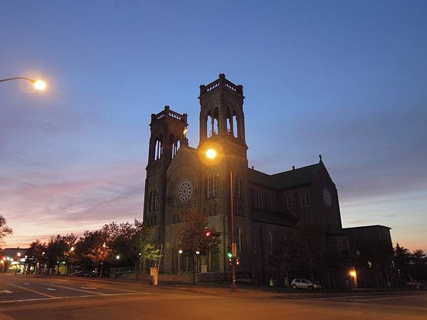 Church at night 