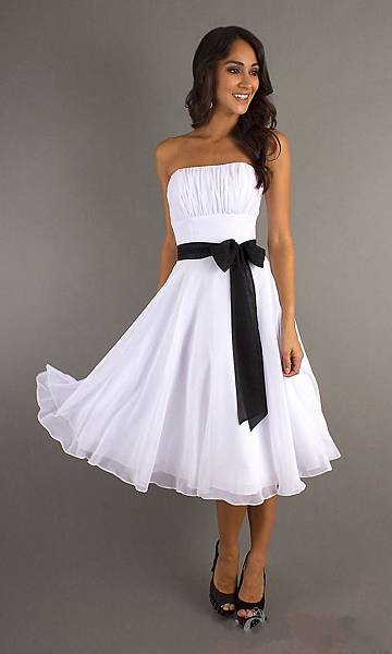 new-Strapless Knee Length Homecoming Dress-1.jpg