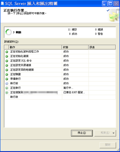 2011061504SQL Server：匯入資料遭遇“文字已截斷”錯誤