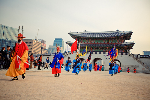 韓國首爾 KOREA Seoul 景福宮 仁寺洞 狎鷗亭 新堂洞