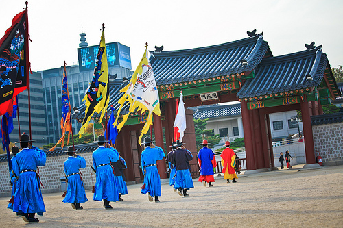 韓國首爾 KOREA Seoul 景福宮 仁寺洞 狎鷗亭 新堂洞