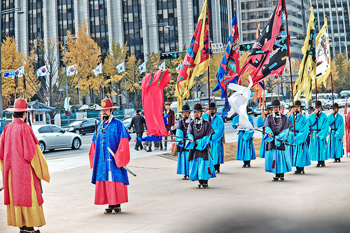 韓國首爾 KOREA Seoul 景福宮 仁寺洞 狎鷗亭 新堂洞