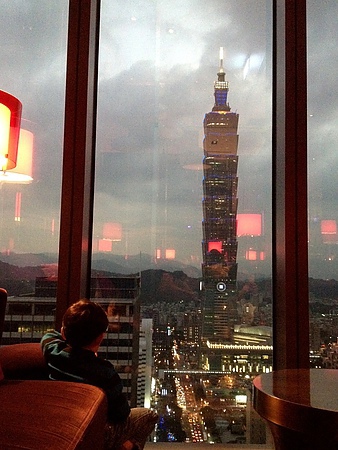 TAIPEI W HOTEL。31樓紫艷下午茶