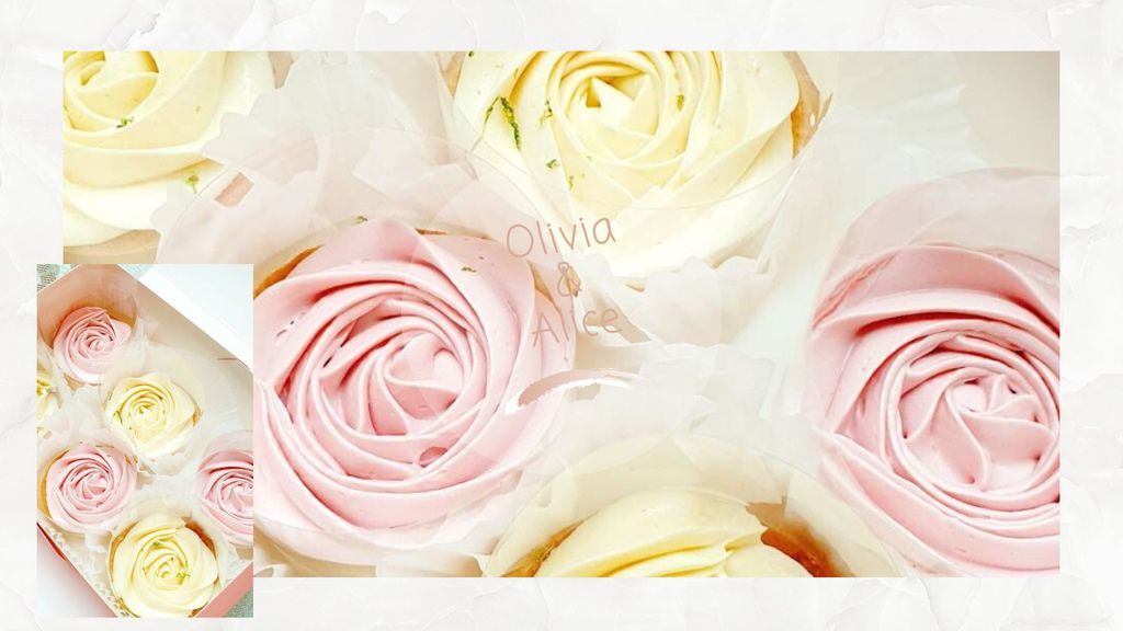 夢幻網美系 甜點 浪漫玫瑰檸檬塔💕團購美食梅根手作烘焙