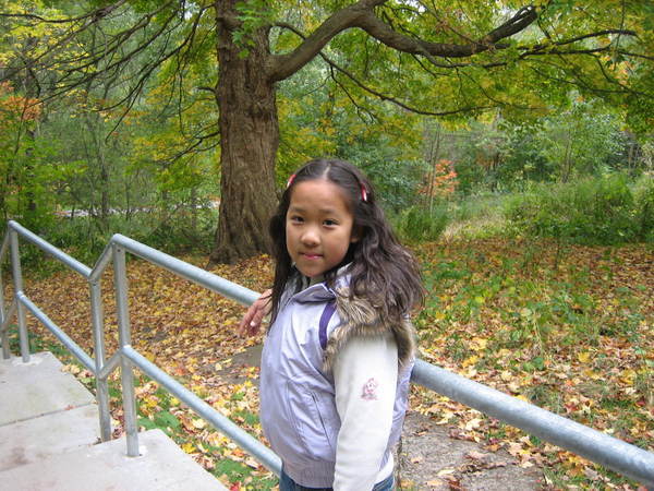 女兒在2007年的多倫多秋天裡