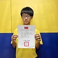 47.逸仙小六 李懷恩 獲102學年度 第二學期 學期總成績優良