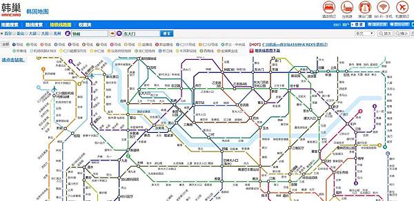 2020首爾自由行_首爾地鐵圖